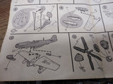 Vtg Monogram P-51D Mustang Fighter Airplane 1/48 Scale Plastic Model Kit #5207