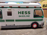 Vtg Hess Gasoline 1998 Toy Truck RV Recreation Van with Motorcycle and Box