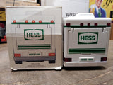 Vtg Hess Gasoline 1998 Toy Truck RV Recreation Van with Motorcycle and Box