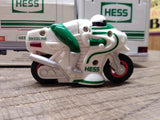 Vtg Hess Gasoline 1998 Toy Truck RV Recreation Van with Motorcycle and Box