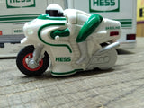 Vtg Hess Gasoline 1998 Toy Truck RV Recreation Van with Motorcycle and Box