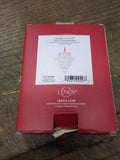Lenox Sparkle & Scroll DOOR KNOCKER Ornament Crystal Silverplate Very w/Box Nice