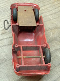 Vtg Saunders Wind Up Motor Red Plastic Toy Car Parts Repair Lot