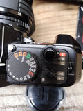 Vtg Nikon N2020 AF 35MM Film Camera Sigma Zoom Master Lens Flash Case Instructio