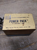 Vtg Eldon #3807 Toy Slot Car Train Transformer Power Pack Working Made In USA!