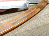 Vtg King Razor Mfg Co Double Temper Indiana Pa Straight Razor USA!