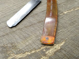 Vtg King Razor Mfg Co Double Temper Indiana Pa Straight Razor USA!