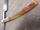 Vtg King Razor Mfg Co Double Temper Indiana Pa Straight Razor USA!