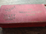 Vtg New Valet Auto Strop Million Dollar Safety Razor with Orig Box Made in USA!