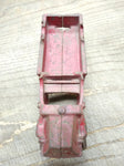Vtg 1930s Champion Cast Iron Red Toy Delivery Truck Steel Wheels Parts or Repair