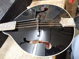 Rogue RM 100A Mandolin Black Lacquered 8 String Instrument Musical w/Case Nice!!