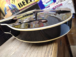 Rogue RM 100A Mandolin Black Lacquered 8 String Instrument Musical w/Case Nice!!