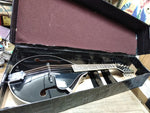 Rogue RM 100A Mandolin Black Lacquered 8 String Instrument Musical w/Case Nice!!