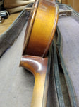Vtg Vincetius Postiglione Me fecit Neapoli Anno Violin 21.5 in Restoration/Parts