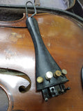 Vtg Vincetius Postiglione Me fecit Neapoli Anno Violin 21.5 in Restoration/Parts