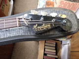Vtg 1960's Hagstrom Electric 4 String Solid Body Bass Guitar Baby Blue w/Case!!