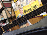 Vtg Harmony 1960's 4 String Acoustic Tenor Guitar Redburst F Hole Restore/Parts