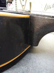 Vtg Harmony 1960's 4 String Acoustic Tenor Guitar Redburst F Hole Restore/Parts