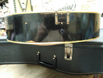 Vtg Harmony 1960's 4 String Acoustic Tenor Guitar Redburst F Hole Restore/Parts