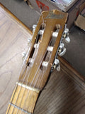 Vtg Guitarras Paracho Acoustic 6 String Guitar Blonde w/Soft Case Restore/Parts