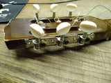 Vtg Guitarras Paracho Acoustic 6 String Guitar Blonde w/Soft Case Restore/Parts