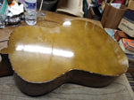 Vtg Guitarras Paracho Acoustic 6 String Guitar Blonde w/Soft Case Restore/Parts