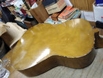 Vtg Guitarras Paracho Acoustic 6 String Guitar Blonde w/Soft Case Restore/Parts