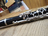 Vtg Unbranded Clarinet with Reeds 26.75" France Ligature Good Cork Keys Work!