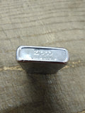 Vtg 1990 Zippo Cigarette Lighter Venetian Polished Chrome Nice Snap Sparks Good!