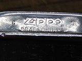 Vtg 1990 Zippo Cigarette Lighter Venetian Polished Chrome Nice Snap Sparks Good!