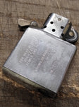 Vtg 1990 Zippo Cigarette Lighter Venetian Polished Chrome Nice Snap Sparks Good!