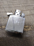 Vtg 1996 Zippo Cigarette Lighter US Army Eagle Crest Polished Snap Sparks Good!