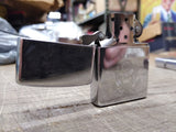 Vtg 1996 Zippo Cigarette Lighter US Army Eagle Crest Polished Snap Sparks Good!