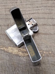 Vtg 1980 Zippo Cigarette Lighter Bowling a Strike Brushed Chrome Made In USA!