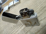 Vtg 1980 Zippo Cigarette Lighter Bowling a Strike Brushed Chrome Made In USA!