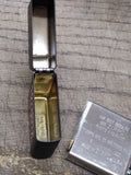 Unfired 1996 Zippo Cigarette Lighter Entering The Camel Zone Black Matte Minty!