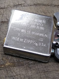 Unfired 1996 Zippo Cigarette Lighter Entering The Camel Zone Black Matte Minty!