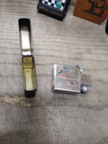 Unfired 1996 Zippo Cigarette Lighter Entering The Camel Zone Black Matte Minty!