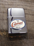 Unfired 1996 Zippo Cigarette Lighter Camel Cigarettes Since 1913 Chrome Minty!