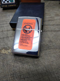 Vtg Unfired 1996 Zippo Cigarette Lighter Camel Powered Polished Chrome Minty!