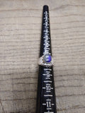 Vtg 925 Sterling Silver Lapis Lazuli Stone Size 7.75 Poison Ring Tested Nice!