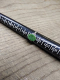 Vtg 925 Sterling Silver Green Jade Stone Size 9.25 Ring Tested Very Nice!