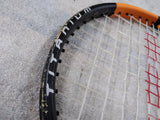 Wilson Titanium 3 Soft Shock Tennis Racket Orange Black L 4 4 1/2