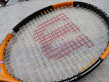 Wilson Titanium 3 Soft Shock Tennis Racket Orange Black L 4 4 1/2