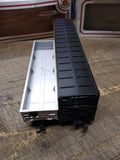 Vtg 2 Pc HO Bachmann Train Car Lot Southern Gondola Netherlands Box Car w/Boxes
