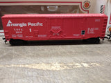 Vtg 2 Pc HO Bachmann Train Car Lot Triangle Box Car Union Pacific Caboose Boxes!