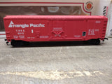 Vtg 2 Pc HO Bachmann Train Car Lot Triangle Box Car Union Pacific Caboose Boxes!