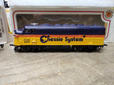 Vtg 2 Pc HO Bachmann Diesel Locomotive Lot Chessie Union Pacific Parts Repair