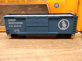 Vtg 2 Pc HO Mehano Box Car Lot Great Northern Union Pacific w/Boxes