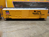 Vtg 2 Pc HO Mehano Box Car Lot Great Northern Union Pacific w/Boxes